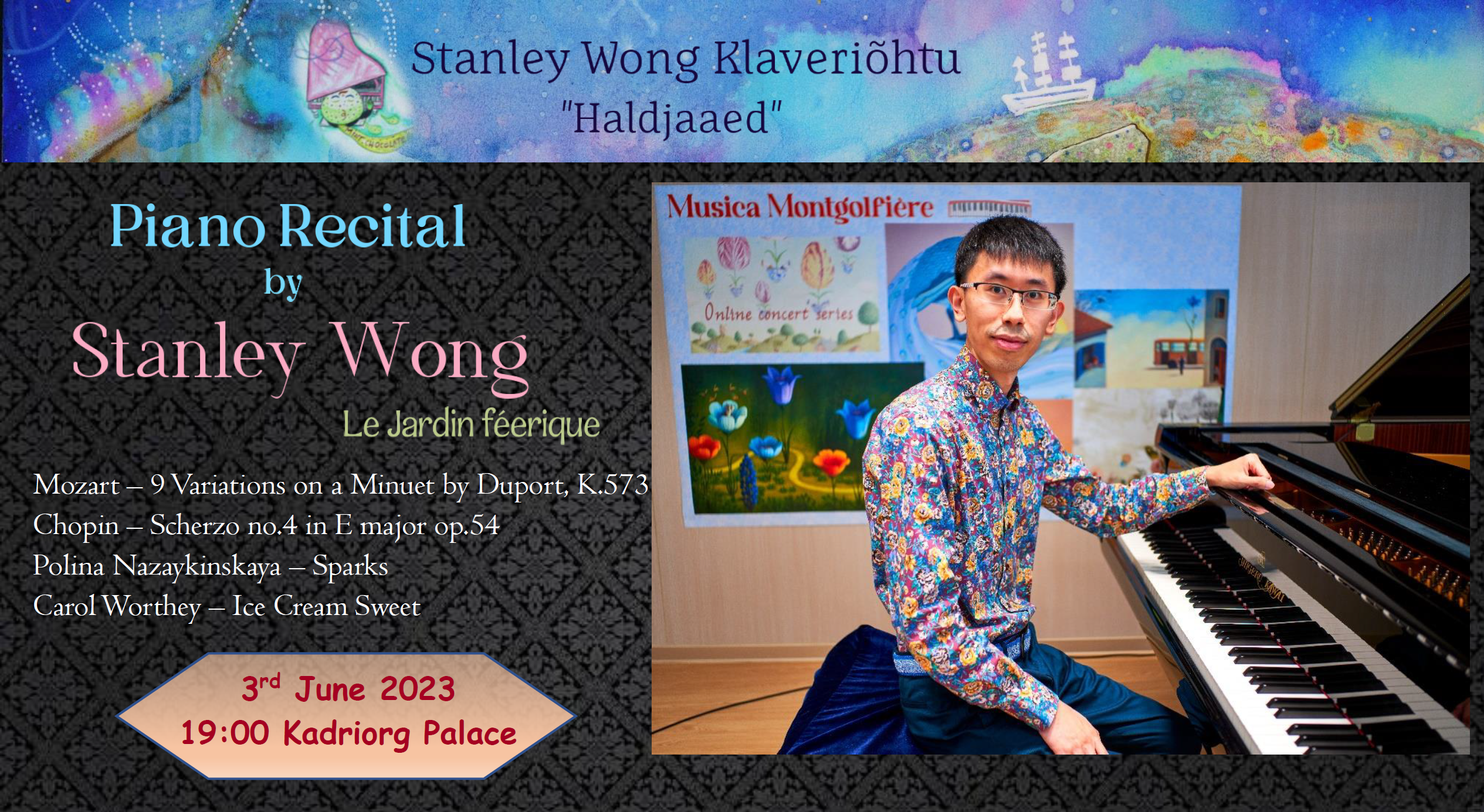 Stanley Wong / Pianist, Artist, Photographer - Stanley Wong